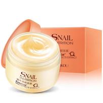 LAIKOU No Wash Snail Sleeping Mask Essence drėkinamasis naktinis kremas nuo senėjimo raukšlių mityba beige