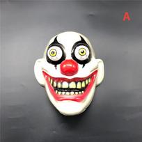 Siaubo Džokerio Baisi Kaukė Cosplay Šalmas Helovino Vakarėlio Kostiumo Kaukė Rekvizitas Masquerade Vaiduoklio Veido Kaukė Vakarėlio Dekoracijai vampyro kaukė A white