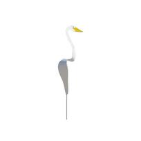Swirl Bird Dynamic Bird Garden Flamingo Bird Photographic Props For Home Patio Backyard Party Decor balta