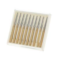 10 vnt Dental Endo-Z Burs Lab Gręžimo Karbido Volframo Plieno Apdaila didelės spartos FG Endo-Z 21mm/25mm/28mm 28mm beige