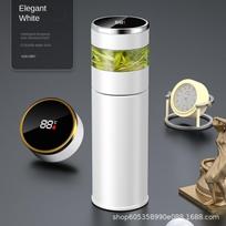 Teapot 316 Intelligent Temperature Measurement Insulated Cup LED Temperature Display Travel Tea Cup Stainless Steel Filter 450ml balta
