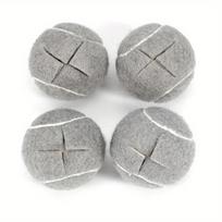 4 Pcs Precut Walker Tennis Balls For Furniture Legs And Floor Protection Heavy Long Lasting Felt Pad Glide Coverings pilka spalva