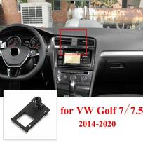Automobilinis mobiliojo telefono laikiklis Sagtis Pagrindas Išmaniojo telefono laikiklis VW Tiguan MK2 Passat Golf Polo Lavida Jetta MK7 MK6 T-roc ID3 ID4 ID6 Golf 7 14-20 gray