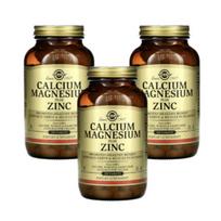 Solgar Calcium Magnesium Plus Zinc 250 Tablets (3 pcs)
