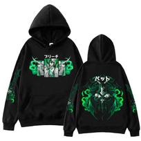 Anime Bleach Ulquiorra Slate Hoodie Harajuku Hip L juoda