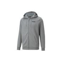 Puma Essentials Full Zip Hooded Sweatshirt Men sweatshirts Gray 84724202 XL gray