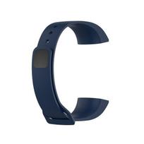 „Xiaomi Mi Band 4C“ apyrankės silikoninis dirželis, skirtas „Redmi Smart Band“ pakeitimui, laikrodžio apyrankės riešo dirželis Only the Strap blue