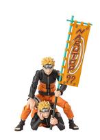 S.H.Figuarts NARUTO Naruto Uzumaki -NARUTOP99 leidimas- Apie 145 mm PVC ir ABS dažyta judinama figūrėlė orange