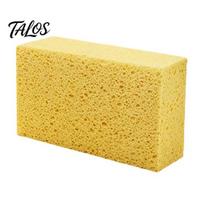 Multi Purpose Household Scrubbers Steam Oven Absorbent Sponge, Large Thickened Kitchen Scratch-Free Mesh Professional Car Detailing Supplies Structure rectangular beige