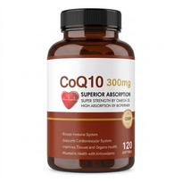 ZEBORA CoQ10 300mg - Širdies sveikatai ir energijai palaikyti (120 minkštųjų gelių) 1pack