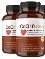 ZEBORA CoQ10 300mg - Širdies sveikatai ir energijai palaikyti (120 minkštųjų gelių) 2pack