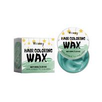 Wiieey Kids Hair Color Wax - Plant-Based Temporary Hair Dye, Safe & Washable, Diy Styling For Boys & Girls, Party & Cosplay žalia