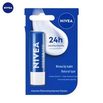 NIVEA Natural Lip Balm 4.8g blue