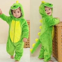 0 1 2 3 4 Metai Kigurumi Pižamos Mažyliui Kūdikio Drabužiai Vaikų Apranga Kūdikio Dinzauras Vienaragis Katė Beždžionė Cosplay Kostiumai 6-12 Months(80) yellow
