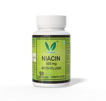 VITARUHE® Vitaminas B3 Niacinas (Nikotino rūgštis) 90 kapsulių - su praplovimu, be GMO, be glitimo