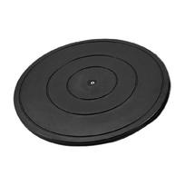 Besisukantis padėklas molio modeliams, keramikos ratui ir meno projektams, pagamintas iš PP 40cm black