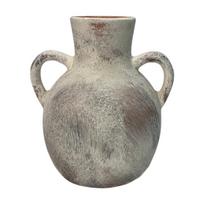Farmhouse Flower Vase Wabi Sabi Pot Desk Party Home Gift Rustic Ceramic Vase šviesiai ruda spalva