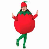 Food Fruit Veggie Costume Performance Stage Kids Performance Suit  Halloween Party Style 1 red