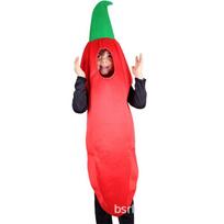 Food Fruit Veggie Costume Performance Stage Kids Performance Suit  Halloween Party Style 6 red