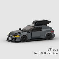 MOC Speed ​​Sports super lenktyninio automobilio modelio konstruktoriai pikapas policijos kaladėlės miesto lenktyninis automobilis visureigis techninis ralio sportinis žaislas