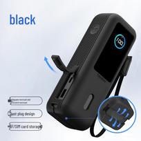 Anker PowerCore 165W apsauginis dėklas su įmontuotu ištraukiamu laidu - Atsparus kritimui, pilnas padengimas. For Anker 165W
