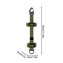 Strap Attachment Backpack Shoulder Strap Metal D-Ring Backpack Strap Extension  Hiking Gear