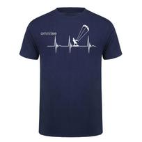 Kaitlenčių T-shirt Juokinga Kiteboardingo Kaitlentininko Dovana Vandens Sporto Grafinis Marškinėlis Unisex Unisex Trumpomis Rankovėmis Hj072 L black