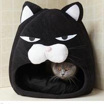 Cat House Bed Mat Sleeping Nest Pet Bed S juoda