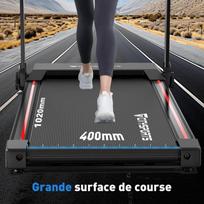 CITYSPORTS WP9 Folding Electric Treadmill, 1400 W, 1.0-12.0 km/h, App and Transport Wheels