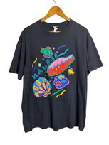 Vintage Hawaii Ken Done Australia Pop Art T Shirt Large Size 120 black