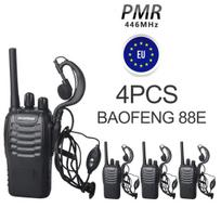 2pcs 6pcs 4pcs Wholesale Original Baofeng BF-88E 5km Long Range Walkie Talkie Two Way Radio Channel 16 self-driving travelling