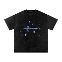 PlayStation 2 - Acid Wash Oversize T-Shirt - 250 GSM XL black