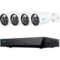 Reolink NVS8-12MB4, Set (1x 8 channel NVR, 4x 12 MP camera) NVS8-12MB4
