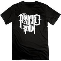 Psycho Realm Logo Interlude Stone Garden Tshirt L black