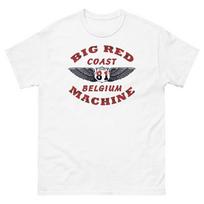 Unisex shirt Cotton Oversize Large Size 01 Hells Angels Coast Belgium Big Red Machine Wings Support81 T-Shirt 9262 L brown