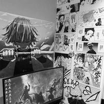 Anime Japonų Populiarūs Lipnūs Sienų Lipdukai Tapetai Kambario Dekoracija Attack on Titan,100 Papers