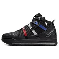 Nike Zoom LeBron 3 Retro 'Barbershop' (Unisex) Black / Metallic Silver / University Red / Game Royal Basketball Shoes DO9354 001 40.5