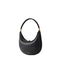 Bent Mėnulio Rankinė Pusmėnulio Rankinė Paprasta ir Madinga Vienos Peties Laisva Mėnulio Rankinė 25cm*3cm*16cm juoda