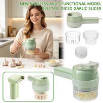 Wireless Vegetable Multi-Function Food Processor for, Garlic Minced and Meat Grinding One Size