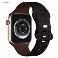 Dirželis Apple Watch Apyrankei 45mm 44mm 42mm 41mm 40mm 49mm 40mm Graviruota correa apyrankė iwatch series ultra 2 9 7 se 3 6 8 5 4 For Ultra1/2 49mm black