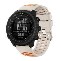 SUUNTO Core 2 silikoninė laikrodžio apyrankė, atspari vandeniui ir prakaitui, sportinė juosta, lauko nardymo, fitneso keičiama apyrankė for SUUNTO Core2 gray