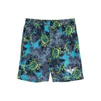 Puma Melo Blue Hive Aop Shorts Skull Print Design Mid Waist Casual Shorts Men Shorts Black 625148-01 M black