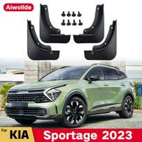 Purvasargiai KIA Sportage Hybrid 5-os kartos Purvasargiai Purvasargis Apsaugos nuo purslų Priekinių Galinių Ratų Sparnas Auto Stilius Automobilis KIA Sportage black