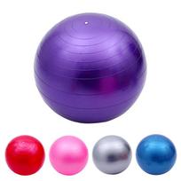 95cm Sprogimui atsparus jogos treniruočių kamuolys su oro kamščiu 95 cm Diameter violetinė