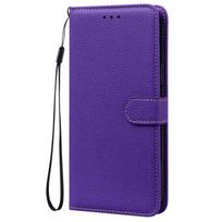 Odinis atverčiamas dėklas, skirtas Oppo Realme C21Y C25S C11 C53 C55 C3 C2 A1K C51 C25 C25Y C21 C31 C35 8 Pro 8i Note 50, piniginės tipo telefono dėklas Realme C11 2021 purple