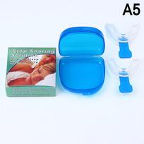 Anti-Snoring Sleep Aid Mouth Guard For Bruxism Mouthpiece Sleeping Snoring Device Anti Grinding Dental Night Guard A5 blue