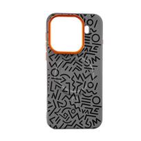 Dažyta Grafiči Magnetinis Siurbimo Telefono Dėklas Skirtas Oppo Find X9 Pro FindX9 Paprastas Odinis Dangtelis Su Metaliniu Objektyvu+Atskirais Mygtukais OPPO Find X9