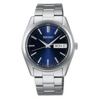 SEIKO SELECTION SBTH009 Men's Quartz Watch, Navy Dial black