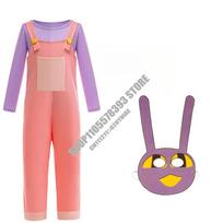 Anime Nuostabus Skaitmeninis Cirko Cosplay Kostiumai Animacinis Pomni Raghata Jax Caine Cosplay Kostiumas Kombinezonas Helovinas 110 pink