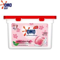 OMO Natural Workshop Cherry Blossom Laundry Pods red